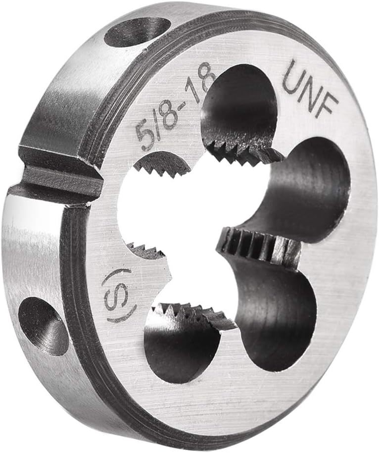 Uxcell 5/8-18 Unf Round Die, Machine Thread Right Hand Threading Die, Al... - $33.98