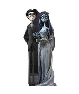 The Corpse Bride and Groom Stand Up Lifesize Cardboard Cutout Halloween ... - £31.54 GBP