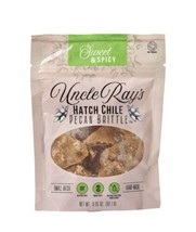 Uncle Rays World Famous Hatch Chili Pecan Brittle. 3.25 oz pack of 2 bundle - $31.65
