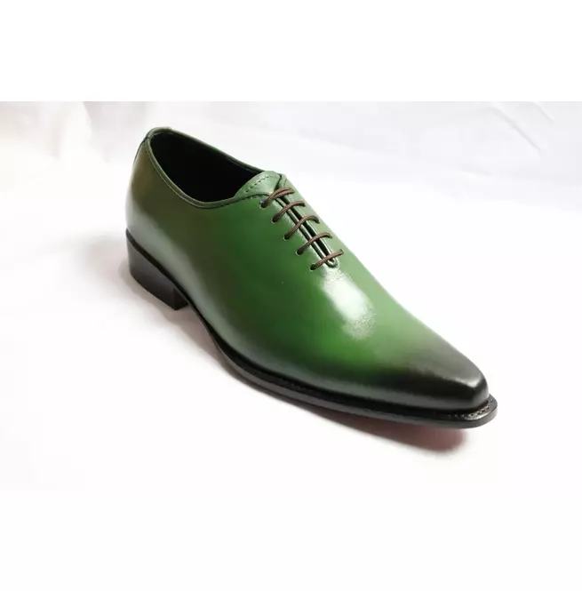 New Green Leather Formal Lace Up Business Shoes For Mens. Office Shoes F... - $149.99