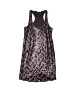 Glam Little Black Dress Tunic Sequined Size Medium - €13,16 EUR
