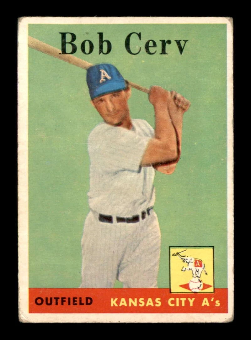 VINTAGE 1958 Topps #329 Bob Cerv G/VG - $7.95