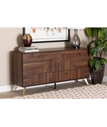 Raisa Walnut Brown 6-Drawer Dresser - €268,04 EUR Raisa Walnut Brown 6-Drawer Dresser - €268,04 EUR