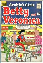 Archie&#39;s Girl&#39;s Betty And Veronica #103 1964-grocery cart drag race-fun-VG - £24.33 GBP