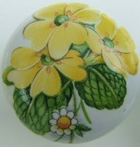 Cabinet Knobs Knob Primrose FLOWER - $4.36
