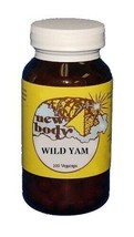 New Body Wild Yam 100 Vegicaps contains no fillers, binders, additives - £24.32 GBP