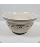 Longaberger Pottery Woven Traditions HERITAGE GREEN Small Dessert Bowl USA - $39.00