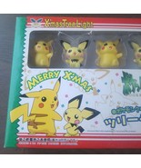 RARE TOMY Pokemon Christmas Tree Light Figure Pichu Pikachu Unused - £62.39 GBP