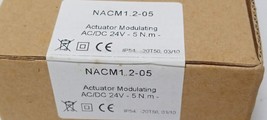 Nenutec NACM1.2-05 Rotary Damper Actuator Modulating Control HVAC 24V AC/DC New - $799.00