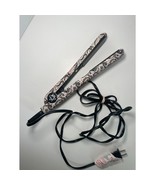 Evalectric Classic Styler 1.25&quot; Plates French Lace Design Up to 450 Degrees - $31.80