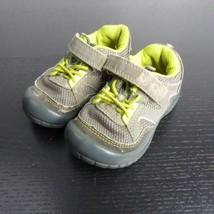 OshKosh B&#39;Gosh Toddler Boy&#39;s 6 Gray/Green Grapple-OI Athletic Sneaker Shoes - £3.94 GBP