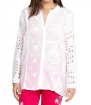 Johnny Was rochelle button up shirt for women - £162.92 GBP