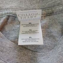 Gildan Ultra Cotton Wildcats Football Donelson Academy Men's Gray T-Shirt XL image 4