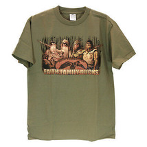 NWT Duck Dynasty Commander FAITH FAMILY DUCKS T-Shirt Phil Si Willie Jas... - £16.01 GBP