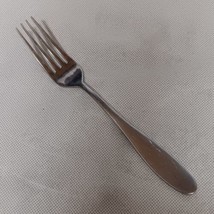 Towle Satin Petal Dinner Fork Stainless Steel 8.25" - Rough Tine and Handle - $6.95