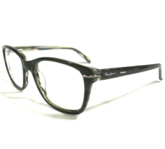 Pepe Jeans Occhiali Montature EZRA PJ3104 C4 Verde Horn Rotondo Cerchio Completo - £33.34 GBP