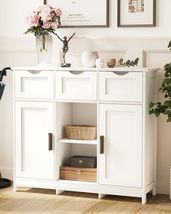 Storage Cabinets，Wooden Floor Cabinet，with Drawers and Shelves - £132.20 GBP