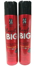 LOT 2 x Salon Grafix Play it Big Volumizing Hair Spray in #4 Firmer Hold 10 OzEa - £38.93 GBP
