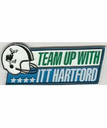 ITT Hartford "Team Up With" mid-90's souvenir magnet for refrigerator, etc - $9.90