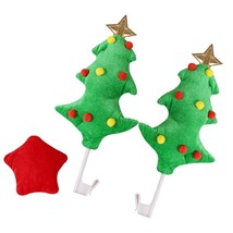 Christmas Tree Antlers Red Nose New Year Supplies Vehicle Exterior Ornaments CF - £77.71 GBP