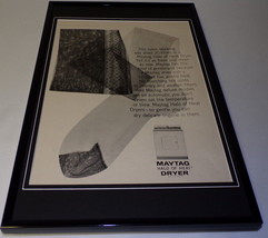 1963 Maytag Halo of Heat Dryer Framed 11x17 ORIGINAL Vintage Advertising... - $69.29