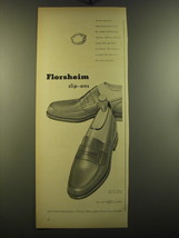 1950 Florsheim Slip-Ons Shoes Advertisement - The Briar - £14.55 GBP