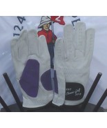 Classic Golf  Glove  Left Hand Violet /Wh Only Ladies   Free Masters Bal... - £12.73 GBP