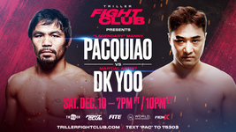 Manny Pacquiao VS DK Yoo Pacman DK Yoo Poster Boxing Match Art Print 24x36&quot; #1 - £9.40 GBP+
