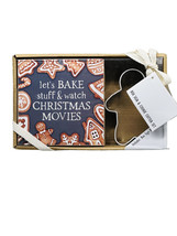 Christmas Gingerbread Sign And Cookie Cutter -Let’s Bake Stuff / Watch C... - $16.71