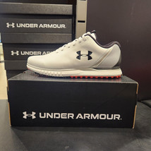 Under Armour Charged Medal Spikeless Men&#39;s Golf Shoes Sports NWT 3025380-100 - £104.00 GBP+