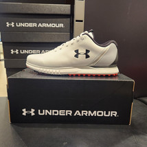 Under Armour Charged Medal Spikeless Men&#39;s Golf Shoes Sports NWT 3025380-100 - £98.87 GBP+