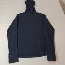 Tek Gear Women's Blue Cotton Blend Long Sleeve Full Zip Hoodie Jacket Sz Medium image 13