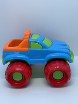 New American Plastic Toys Mini Extreme Vehicle Truck Made In USA Multicolor - $195.90 MXN