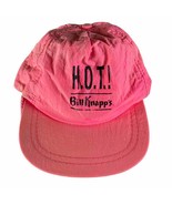Bill Knapps Vintage Pink Snapback Hat Retro Restaurant Collectible Class... - £34.78 GBP