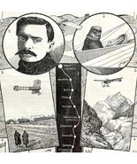 Paris Madrid Airplane Course Le Noel Christmas 1911 Antique Print French... - $459.63 MXN Paris Madrid Airplane Course Le Noel Christmas 1911 Antique Print French... - $459.63 MXN