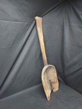 18th - 19th Century Early American One Piece Hand Made Wooden Shovel 170... - $93.49