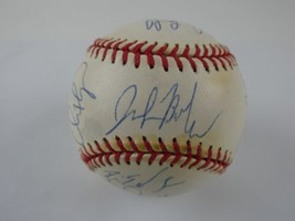 2001 Florida Marlins Team Signed Derrek Lee Clif Floyd Baseball Autograp... - $98.99