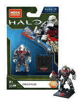 Mega Construx HALO UNIVERSE Decimus #HDP51 20 Pcs Mint on Card - $8.88