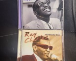 LOT OF 2 Ray Charles: A Sentimental Blues + THE VERY BEST OF RAY CHARLES... - $9.89