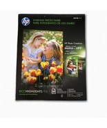 HP Q8723A Everyday Photo Paper Glossy 8-1/2 x 11, 50 Sheet Pack, New! - £15.57 GBP