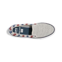 Keds Womens Anchor Slip Swans Island Slip Ons, 7.5, Gray Multi - $110.00