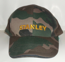NWT MENS STANLEY TOOLS CAMOUFLAGE BASEBALL HAT  ONE SIZE  SNAPBACK - $25.20