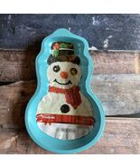 Trudeau Metal Cake Pan-3D Snowman 063562690430 - $341.13 MXN