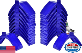 JIAOAO 40 Pcs Pigeon Stands Plastic Bird Rest Rack Blue Dove Mounts - $63.32