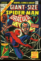 Giant Size SPIDER-MAN #1-DRACULA-MARVEL Vg - £29.53 GBP