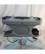 Retro Universal Gray 26.75x8.25x 4.75in Center Console w Plug In Power E... - $141.27
