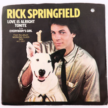 Rick Springfield – Love Is Alright Tonite / Everybody&#39;s Girl - 45 rpm PB-13008 - £4.04 GBP