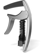D&#39;Addario Accessories Guitar Capo – Ns Tri Action - For 6-String, Silver - $37.92