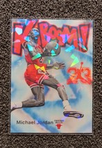 Michael Jordan Holographic Cracked Ice KABOOM Reflections Card. Custom C... - £6.29 GBP