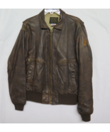 Vtg AVIREX G-2 U.S. Navy Spec 7823 LEATHER FLIGHT JACKET Mens 40 Medium ... - £131.99 GBP